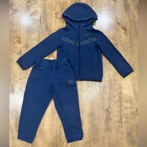 Nike Toddler Fleece Tech Sweatsuit Size 3T